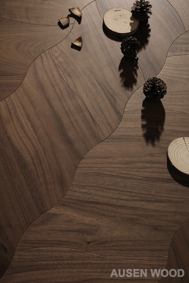 Barglar parketi-Qora yong'oq